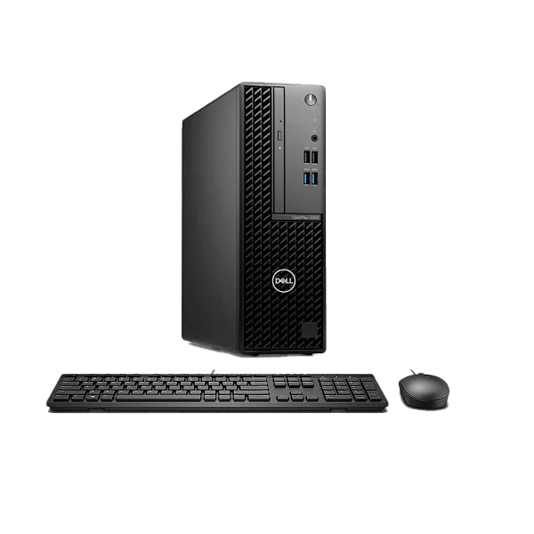 PC de escritorio DELL OPTIPLEX 3090 SFF, i5, WIN 10 PRO con teclado y mouse.